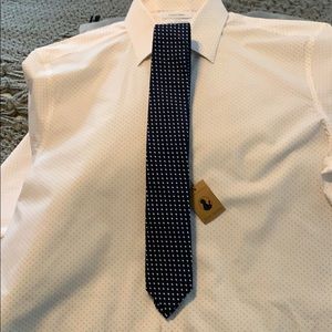 Knot Society Blue with White Dots Men’s Tie